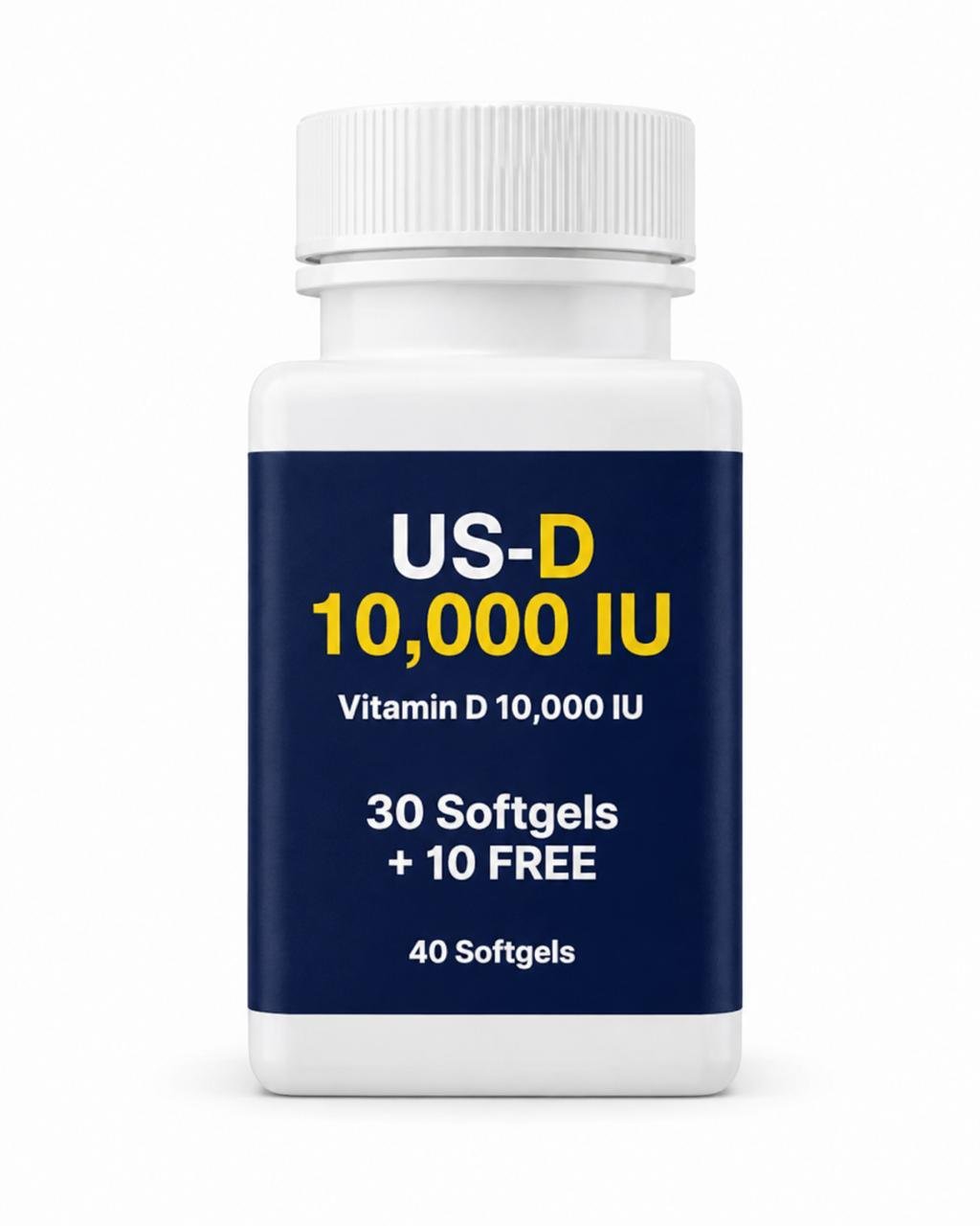 NutraBotanics-USA US-D Vitamin D Range: 5,000 IU, 10,000 IU, and 50,000 IU Softgels